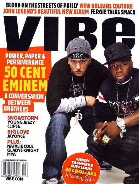 vibe magazine with 50 cent