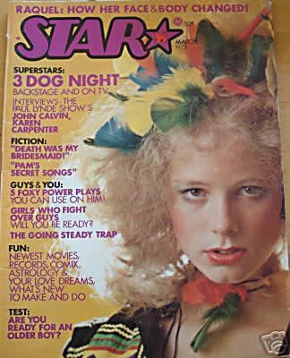 Shray Mecham, Star Magazine March 1973 Cover Photo - United States