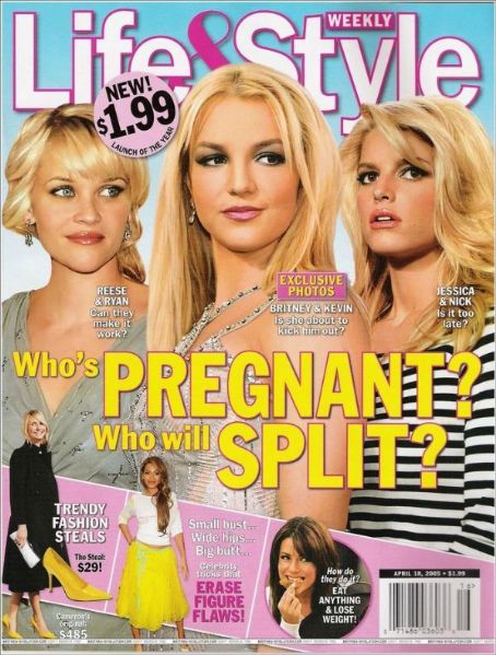 Britney Spears, Life & Style Magazine 18 April 2005 Cover Photo ...