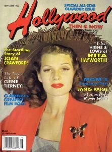 Rita Hayworth, Hollywood Studio Magazine Magazine September 1992 Cover ...