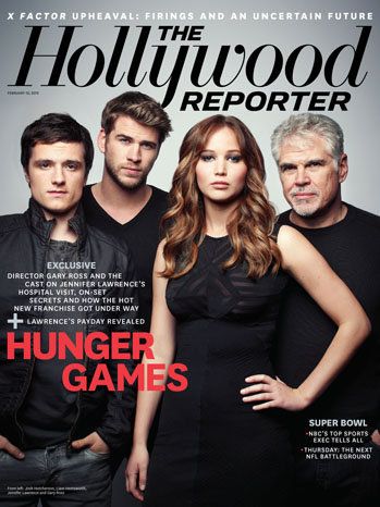 The Hollywood Reporter Magazine Pictorial [United States] (February 2012)