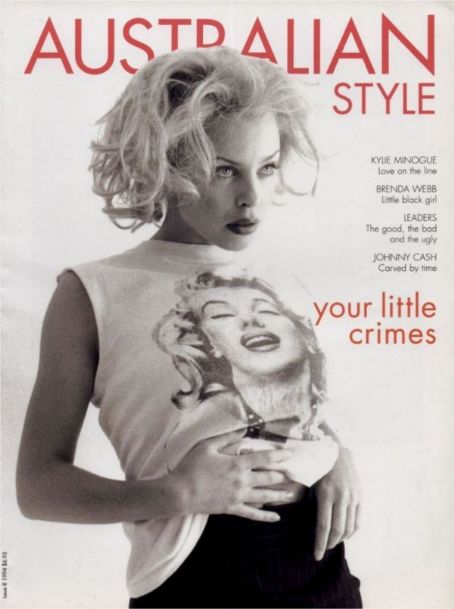 Kylie Minogue, Australian Style Magazine August 1998 Cover Photo ...