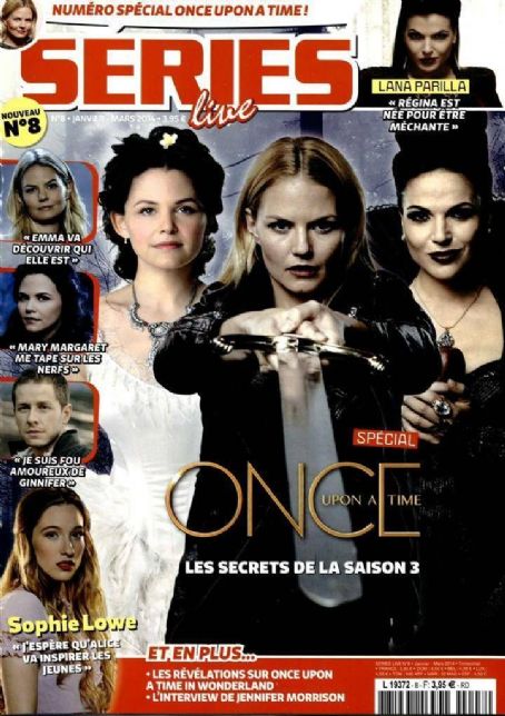 Ginnifer Goodwin, Jennifer Morrison, Lana Parrilla - Series Live Magazine Cover [France] (January 2014)
