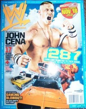 John Cena, WWE Magazine December 2007 Cover Photo - United States