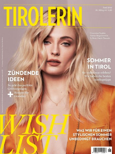 Sophie Turner - Tirolerin Magazine Cover [Austria] (June 2019)