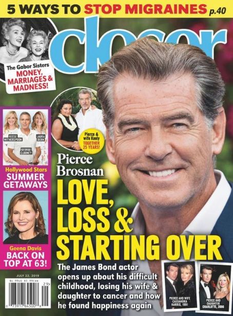 Pierce Brosnan, Closer Magazine 22 July 2019 Cover Photo - United States