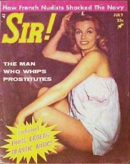 Anita Ekberg - SIR! Magazine [United States] (July 1957)