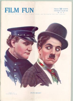 Charles Chaplin, Film Fun Magazine May 1916 Cover Photo - United States