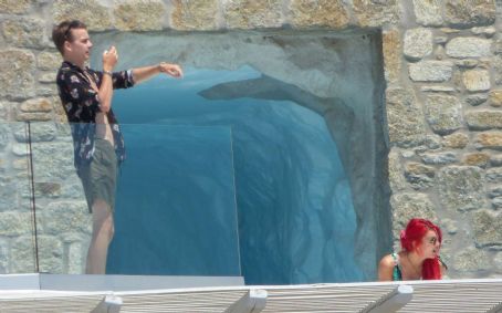 Dianne Buswell and Joe Sugg – On vacation on Mykonos Island
