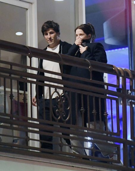 Ashley Benson – With Brandon Davis out and about