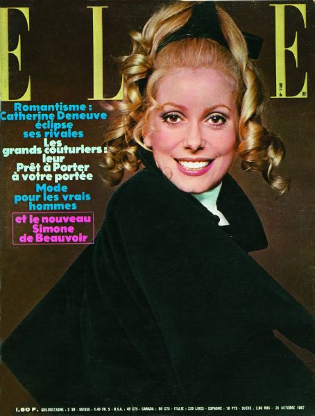 Catherine Deneuve - Elle Magazine Cover [France] (26 October 1967)
