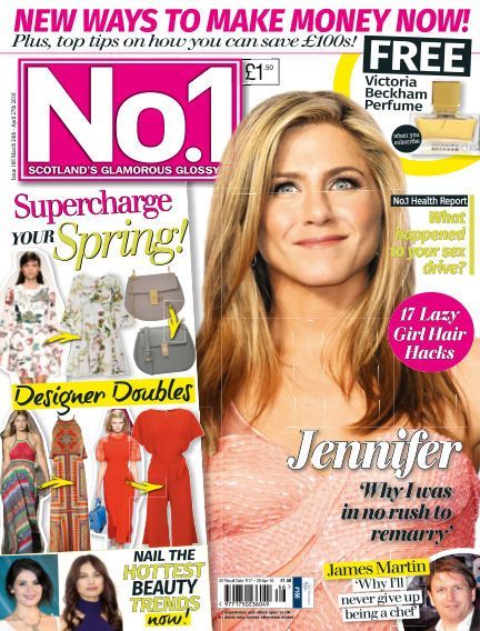 Jennifer Aniston - No.1 Magazine Cover [United Kingdom] (25 March 2016)