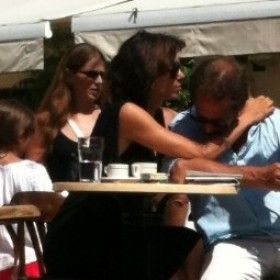 Vincent Lindon and Aure Atika