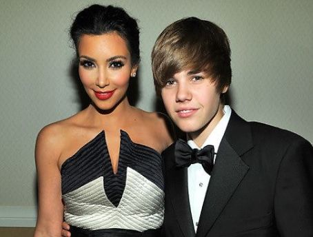 Justin Bieber and Kim Kardashian