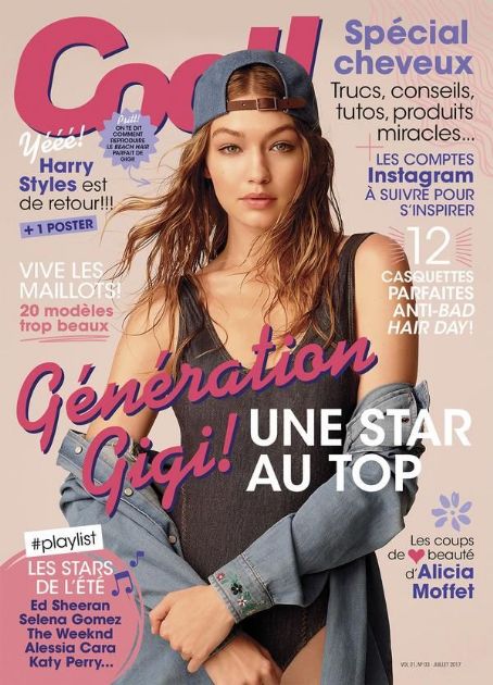 Gigi Hadid - COOL! Magazine Cover [Canada] (July 2017)