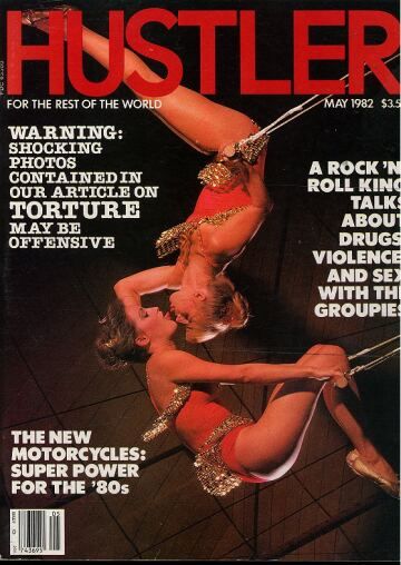 80s hustler magazine covers
