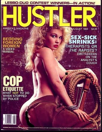 hustler magazine covers 1989