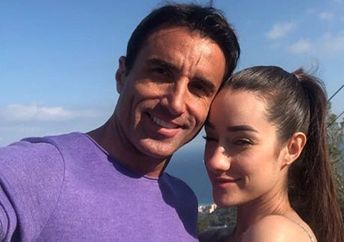 Hugo Martín and Adara Molinero