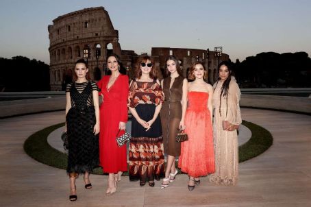Zoey Deutch – Cocktail and Fendi Couture Fall Winter 2019-2020 in Rome
