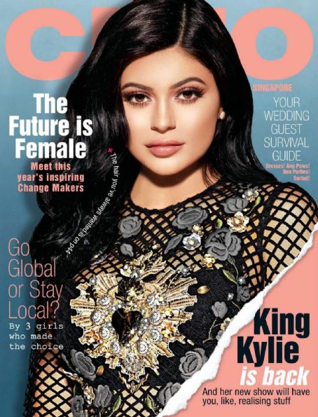 Kylie Jenner, Cleo Magazine August 2017 Cover Photo - Singapore