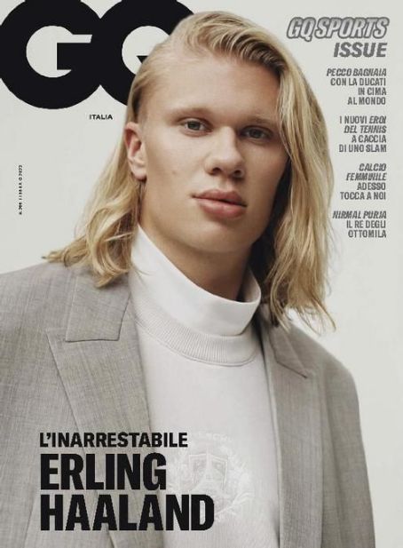 Erling Braut Håland - GQ Magazine Cover [Italy] (February 2023)