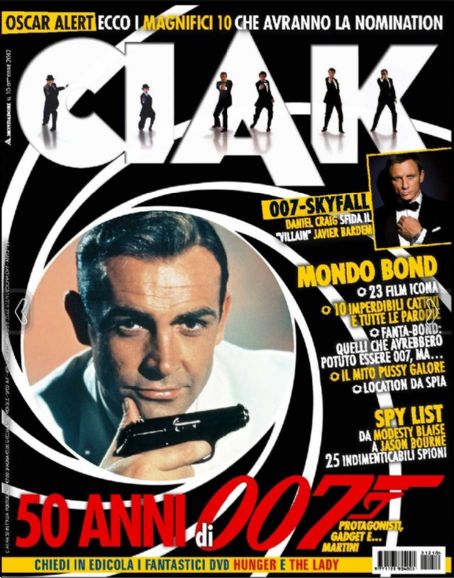 Sean Connery - Ciak Magazine Cover [Italy] (October 2012)