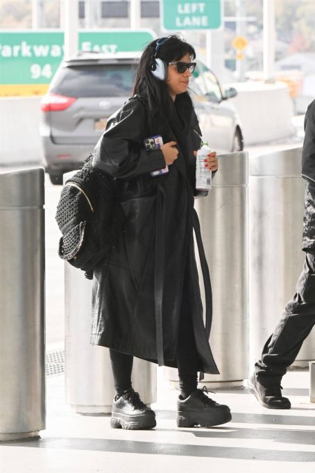 Camila Cabello – Seen after Heidi Klum’s Halloween Bash at LaGuardia Airport in