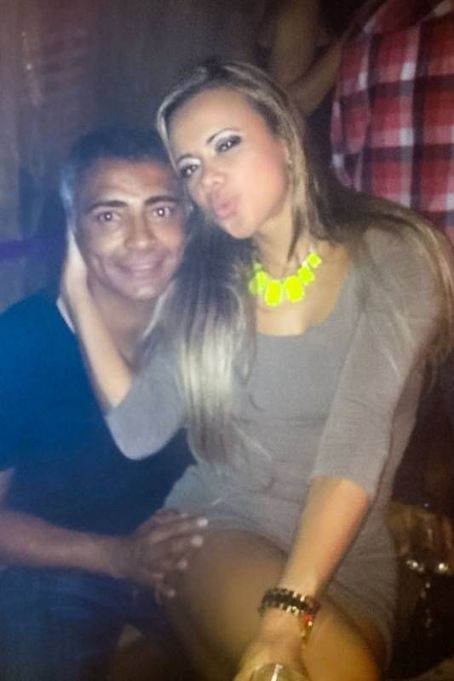 Romário and Cibele Ribeiro