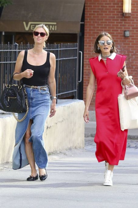 Olivia Palermo and Nicky Hilton put on a stylish display while out for some  shopping in New York City-020823_5