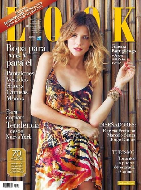 Jimena Buttigliengo, Look Magazine November 2013 Cover Photo - Argentina