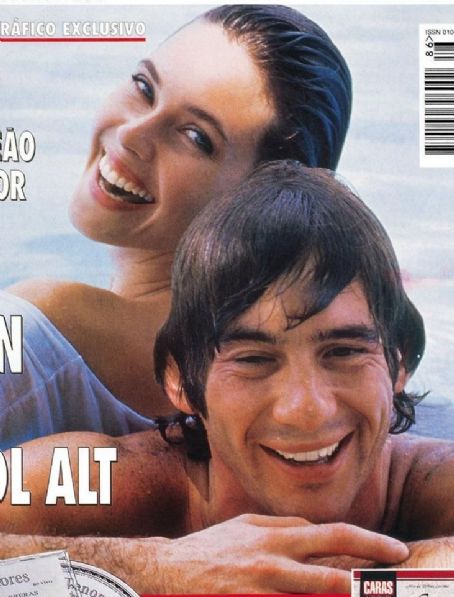 Carol Alt and Ayrton Senna