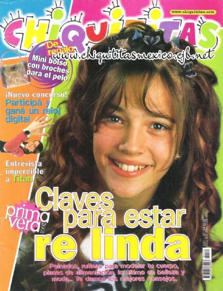 Luisana Lopilato, Chiquititas Magazine 01 October 2001 Cover Photo ...