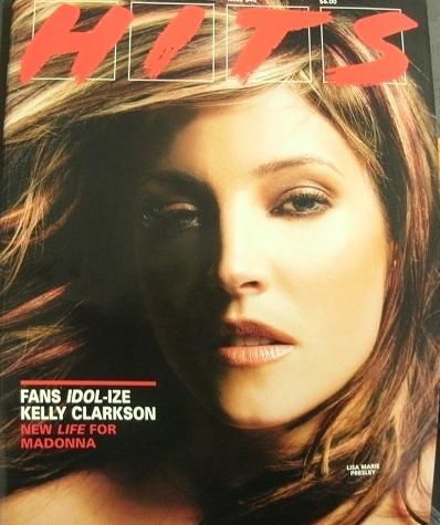 Lisa Marie Presley - HITS Magazine Cover [United States] (25 April 2003)