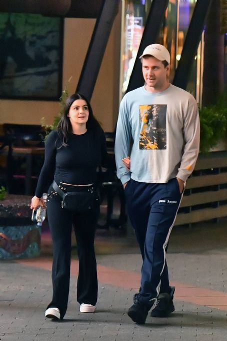 Ariel Winter – With Luke Benward seen at Universal Studios Halloween Horror Nights