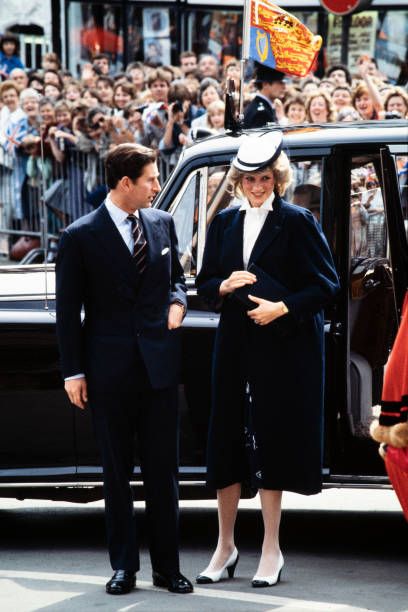 Princess Diana during a visit to Chester and Warrington, UK - May 1984 ...