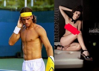 Feliciano Lopez and Belen Aveledo