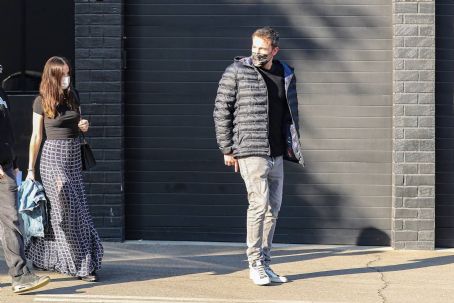 Ana de Armas and Ben Affleck – Spotted outside XIV Karats in Beverly