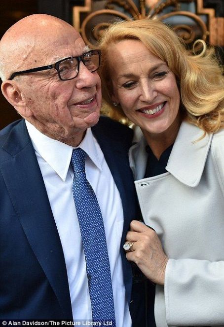 Rupert Murdoch Has Married Jerry Hall Married At Spencer House ...