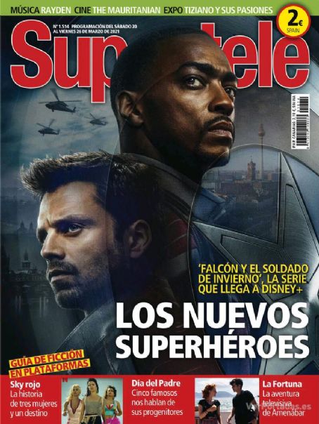 Sebastian Stan - Supertele Magazine Cover [Spain] (20 March 2021)