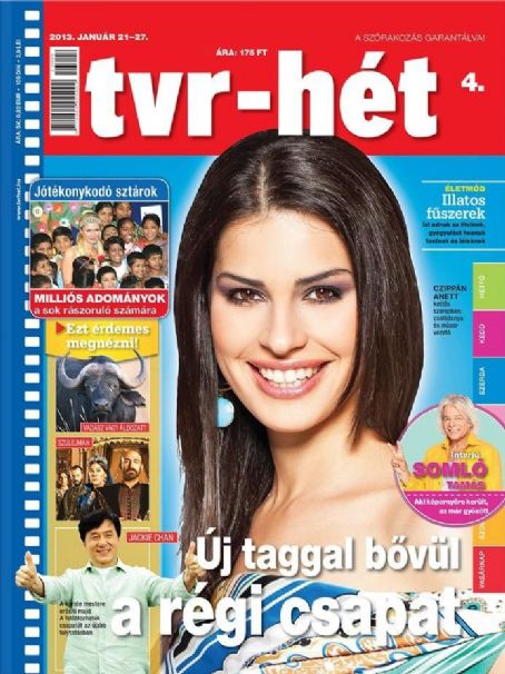 Anett Czippán - Tvr-hét Magazine Cover [Hungary] (21 January 2013)