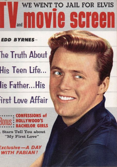 Edd Byrnes, TV and Movie Screen Magazine December 1959 Cover Photo ...