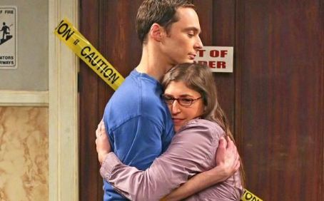 Jim Parsons and Mayim Bialik