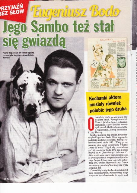 Eugeniusz Bodo - Nostalgia Magazine Pictorial [Poland] (2 October 2019)