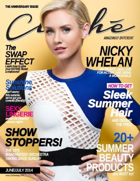 Nicky Whelan - Cliché Magazine Pictorial [United States] (June 2014 ...