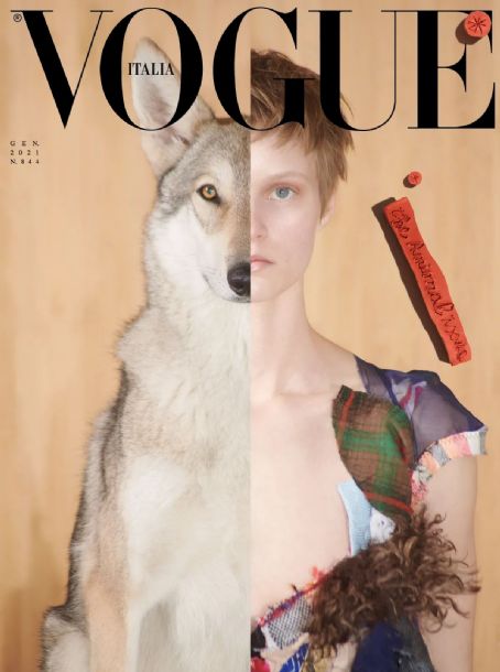 Sofia Hansson - Vogue Magazine Cover [Italy] (January 2021)