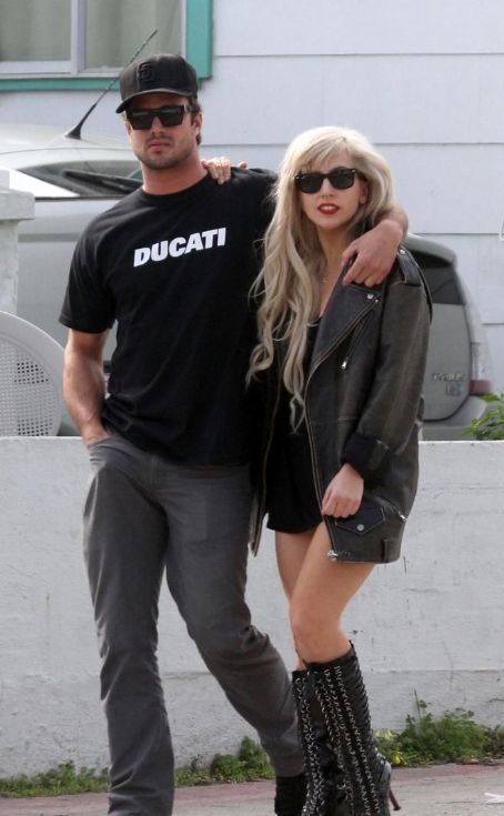 Lady GaGa And Taylor Kinney Out In LA