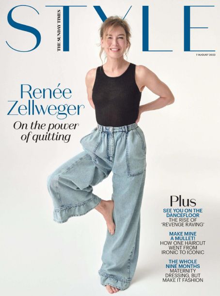 Renée Zellweger - The Sunday Times:- Style Magazine Cover [United Kingdom] (7 August 2022)