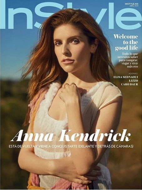 Anna Kendrick - InStyle Magazine Cover [Mexico] (April 2020)