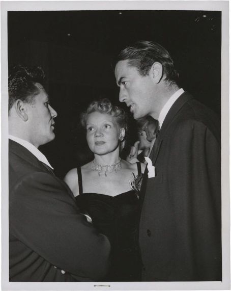 Gregory Peck and Greta Kukkonen