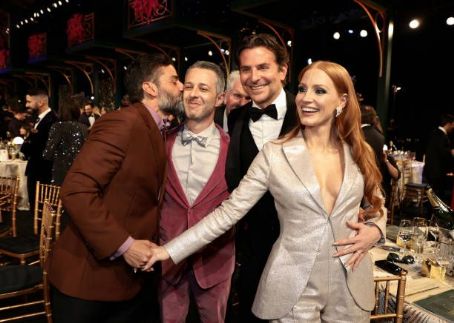 Oscar Isaac, Jeremy Strong, Bradley Cooper and Jessica Chastain - The 28th Annual Screen Actors Guild Awards (2022)